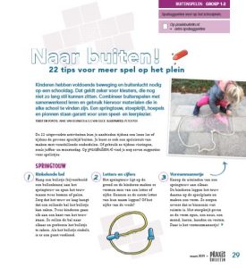 naar buiten buitenspel kleuters
