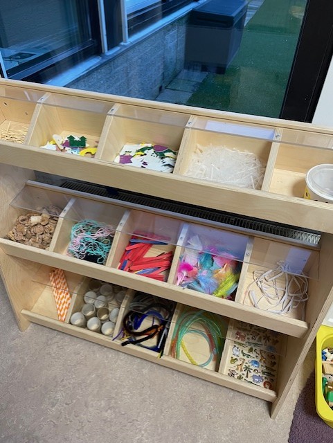 atelier knutselkast kleutergroep