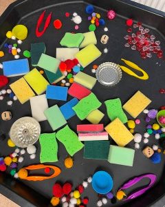 gebakjes loose parts spelinloop bakker