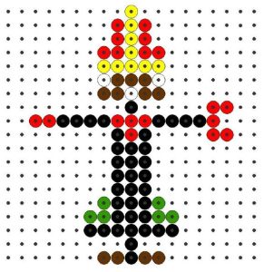 boer boris kralenplankvoorbeeld