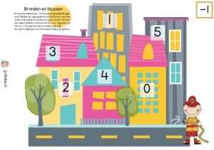 brandweer kleuters dobbelspel