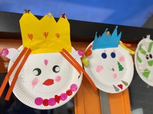 carnaval bord versieren