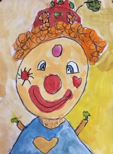 clowns knutselen kleuters circus carnaval