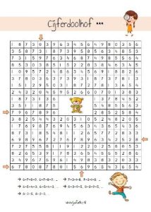 cijferdoolhof berenjacht