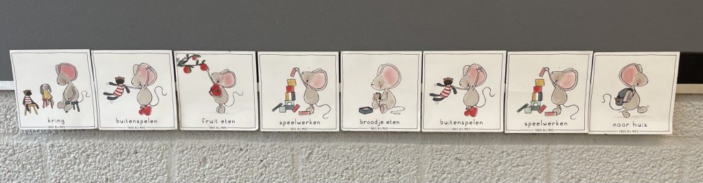 dagritmekaarten kleuters