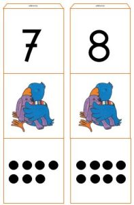 getallenlijn raai kleutergroep