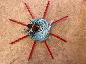 spinnenweb kleuters spelinloop