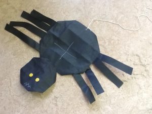 spin vouwen 16 vierkantjes