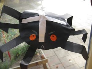 spin vouwen ruimtelijk