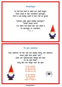 kabouterpad herfst kleuters