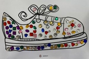 schoen versieren spelinloop kleuters