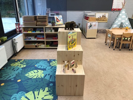 inrichting lokaal kleuters kleutergroep