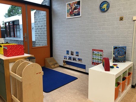inrichting lokaal kleuters kleutergroep
