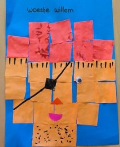 piraat knutselen blokjes kleuters