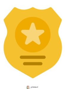 badge versieren politie