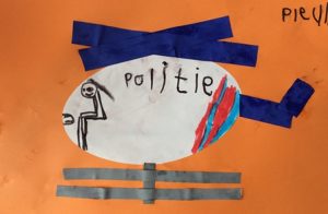 politie helikopter knutselen kleuters