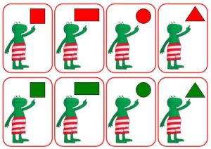 schatzoeken met kikker