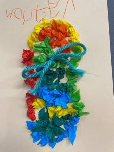 schoenen knutselen propjes