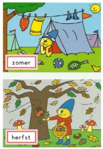 seizoenskaarten kleuters