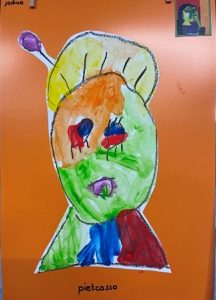 pietcasso kleuters sinterklaas