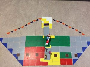 stoomboot sinterklaas mozaiek