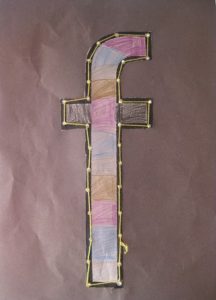 sinterklaas borduren letter