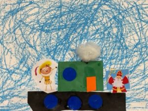 sinterklaas zee muziek luisteren tekenen