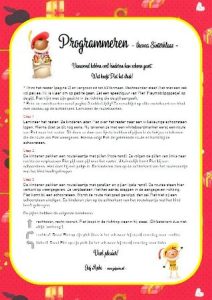 programmeren sinterklaas