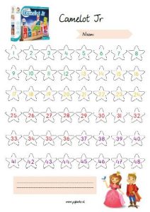 aftekenblad smartgame kleuters