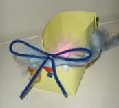 schoen vouwen kleuters