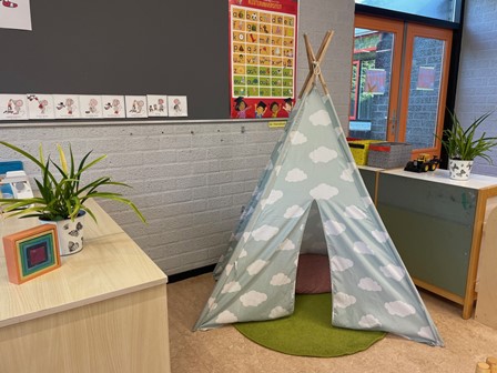 inrichting lokaal kleuters kleutergroep