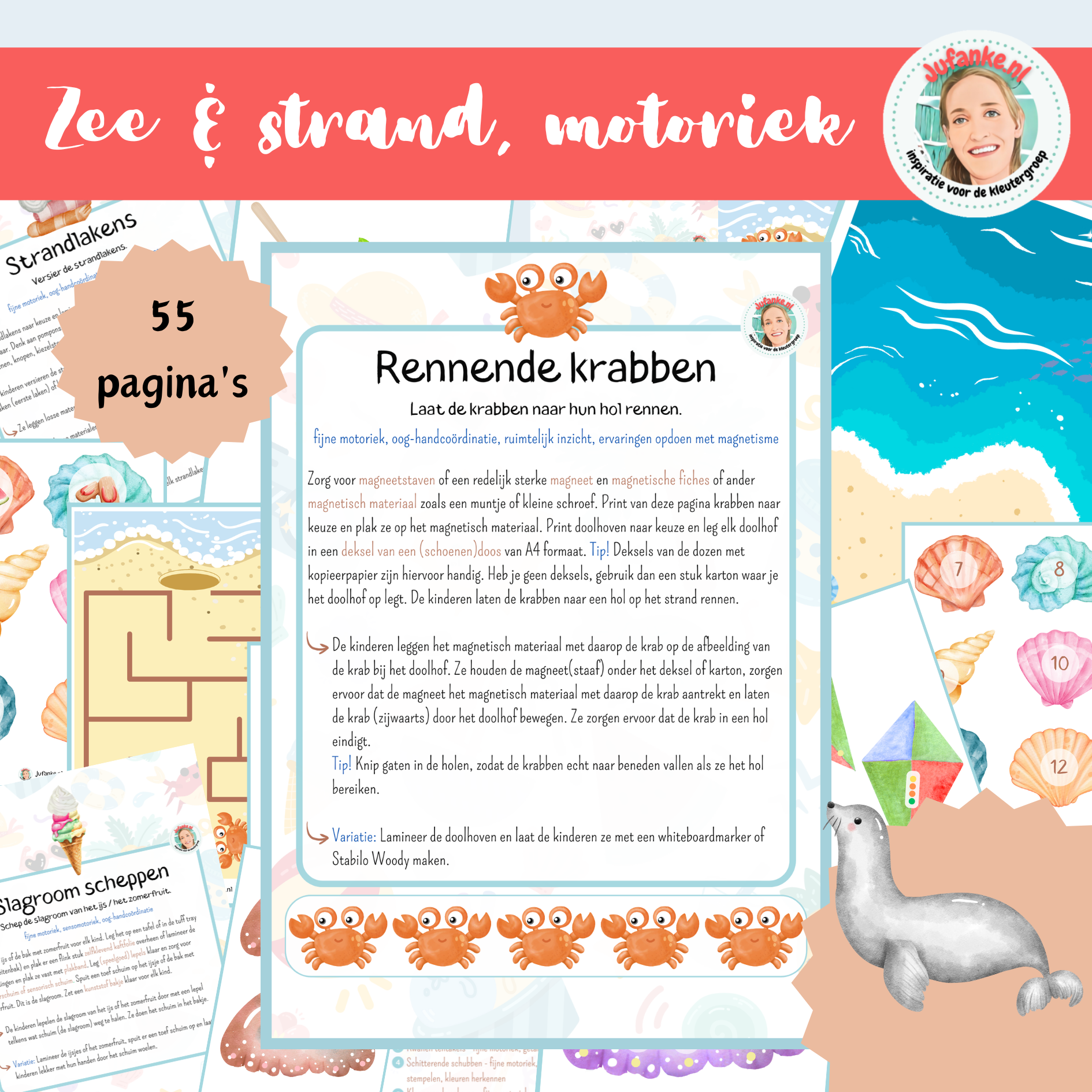 Motoriekbundel zee & strand - Afbeelding 9