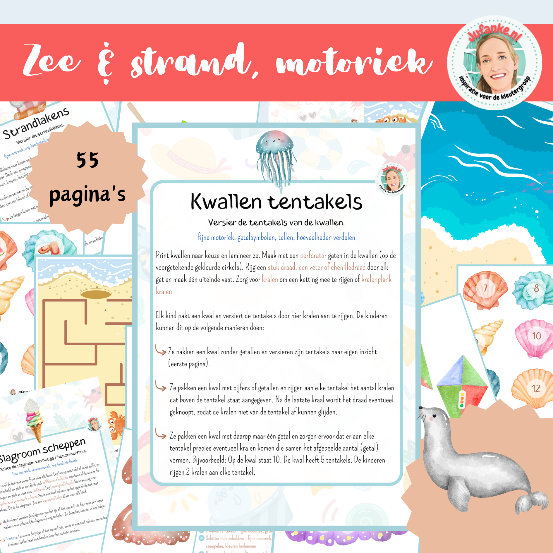 Motoriekbundel zee & strand - Afbeelding 8