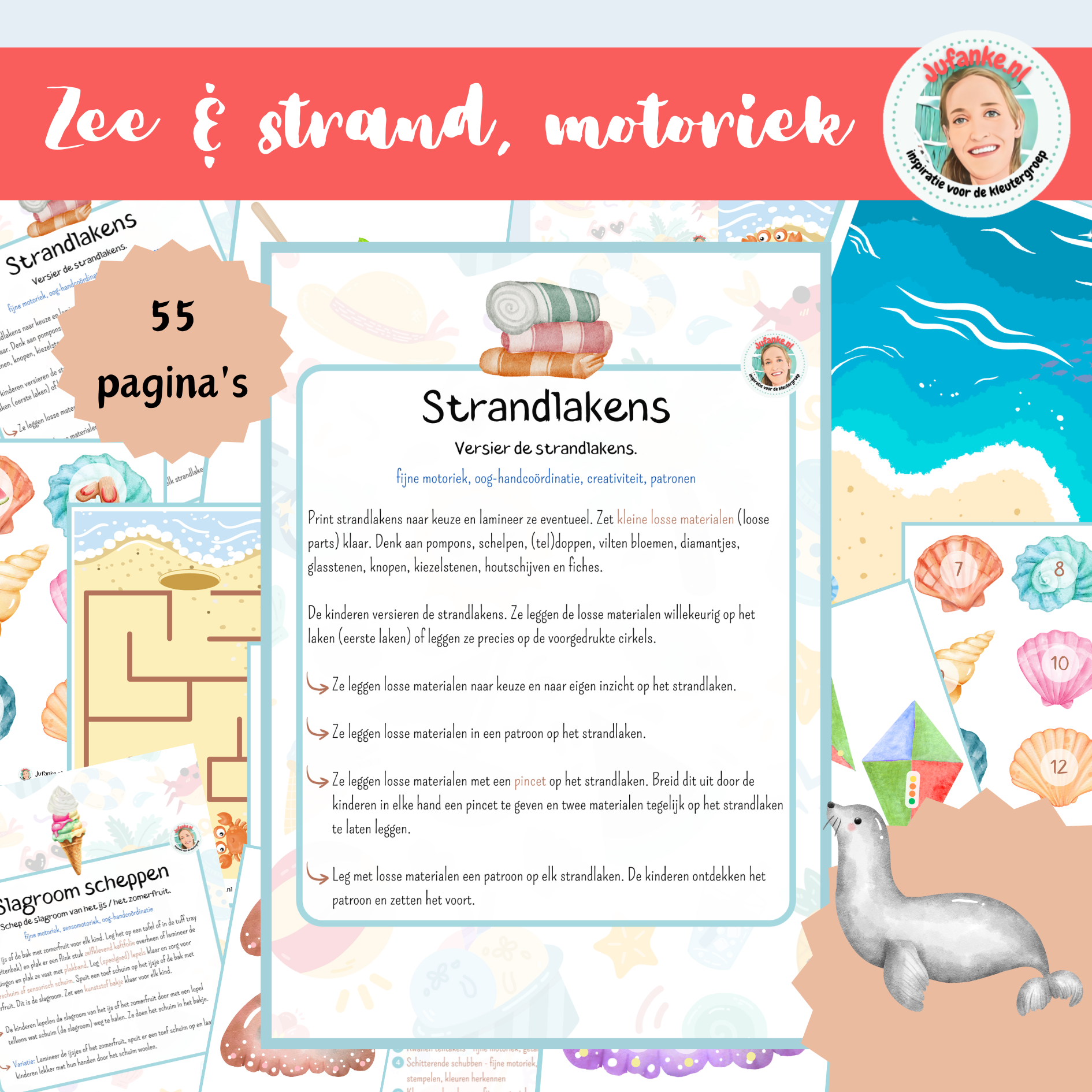 Motoriekbundel zee & strand - Afbeelding 5