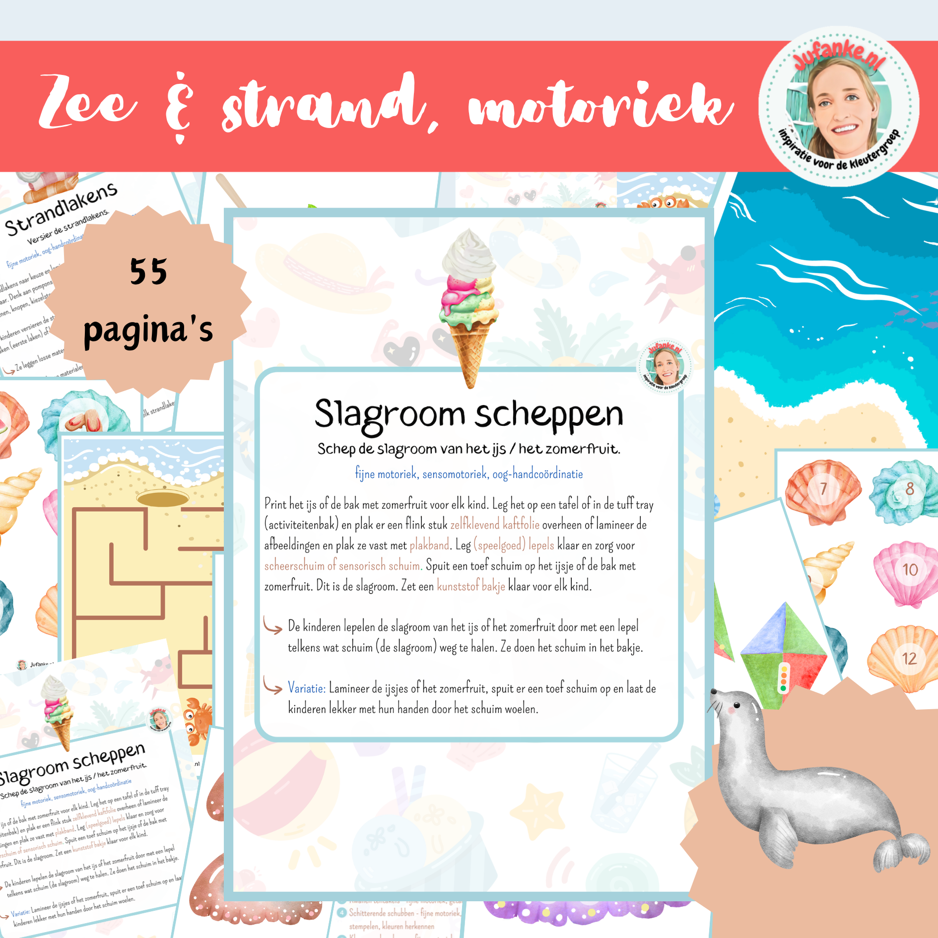 Motoriekbundel zee & strand - Afbeelding 3