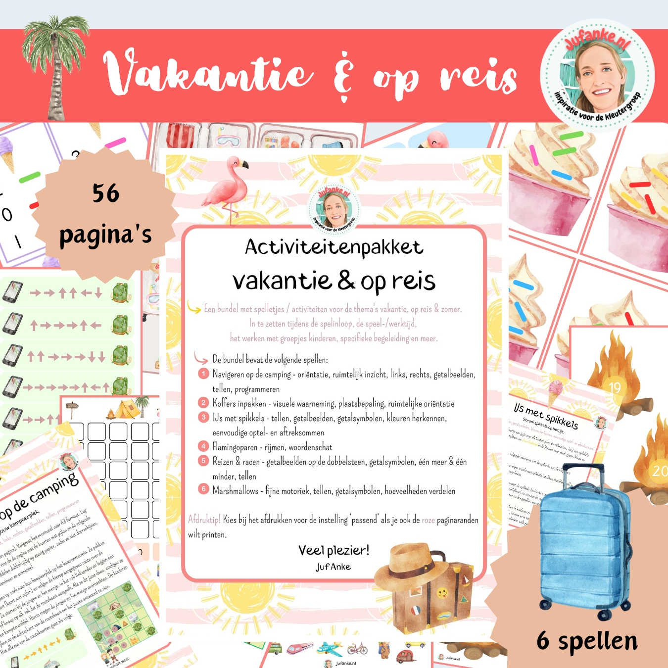 Spelinloop / activiteitenbundel vakantie & op reis - Afbeelding 2