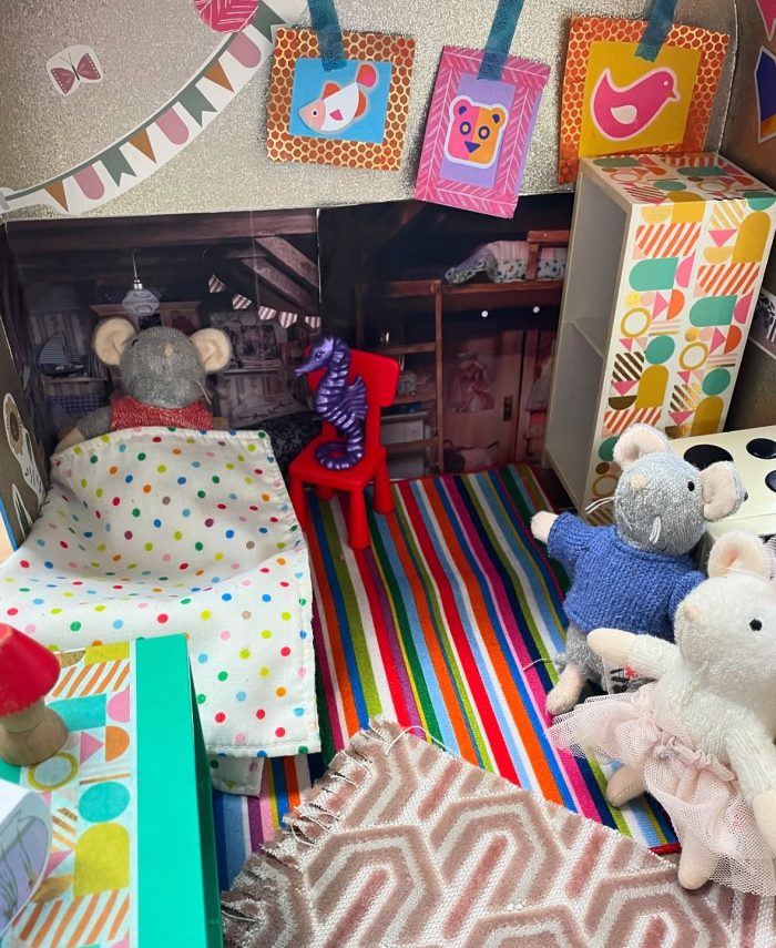 muizenhuis kleuters logeerkoffer